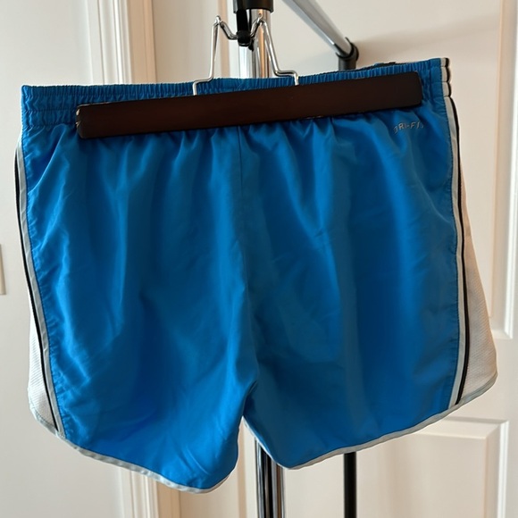 Nike dri fit running shorts blue white grey - Picture 2 of 2